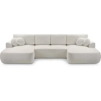 Produktbild von Ecksofa mit Schlaffunktion VENTO U, U-Form, Farbe: Beige (Coral65)
