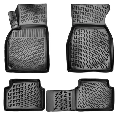 Produktbild von Rizline Kompatibel mit Renault Megane 2 2002-2009 Autofußmatten 3D Gummimatten
