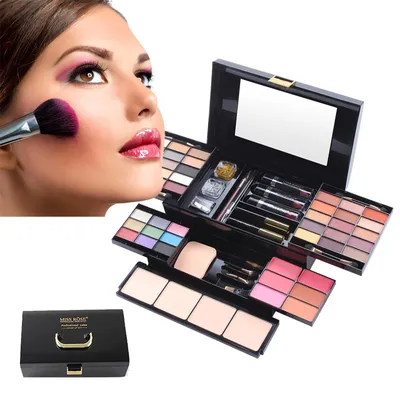 Image de Kit de maquillage professionnel pour femmes, comprenant 39 couleurs
