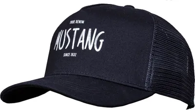 Produktbild von MUSTANG Cap Black schwarz weiß