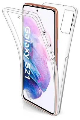 Image de 1001Coques - Coque 360° intégrale compatible avec Samsung Galaxy S21 Plus - Protection avant et arrière - Plastique incassable
