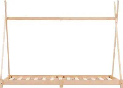 Produktbild von "im Sonderangebot"Kinder-Bettgestell - CLORIS - Jugendbett eleganten Design - Massivholz Kiefer 70 x 140 cm - DEMöbel9671565