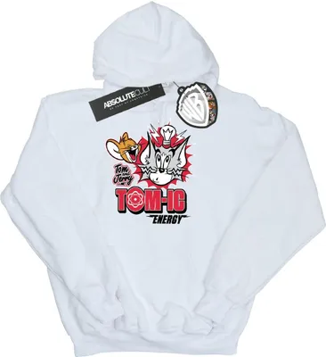 Produktbild von Tom And Jerry - "Tomic Energy" Kapuzenpullover für Jungen BI13014 (152-158) (Weiß)