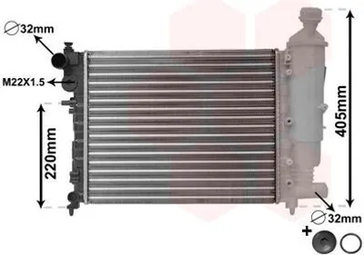 Immagine prodotto di VAN WEZEL Radiatore, sistema di raffreddamento del motore