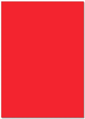 Produktbild von Folia Fotokarton 50x70 25Bl hochrot 300g