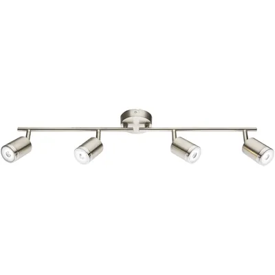 Produktbild von Globo Lighting|LED Strahler Metall Nickel matt, 4x LED