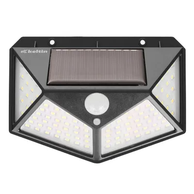 Image de KELTIN Lampe solaire à LED 8W avec détecteur de mouvement et de crépuscule K02025