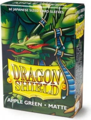Image de Dragon Shield : Japanese Matte Vert pomme (60 pièces)
