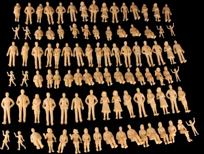 Produktbild von Modellbau Figuren 1:24 | Architektur Figuren (100 Stück)