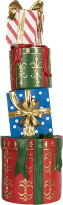 Immagine prodotto di Clayre & Eef Decorazione natalizia Figura regalo 23x22x71 cm Diversi plastica