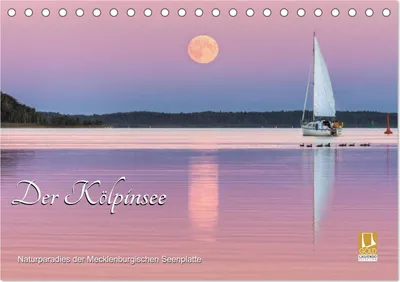 Produktbild von Der Kölpinsee - Naturparadies der Mecklenburgischen Seenplatte (Tischkalender 2025 DIN A5 quer), CALVENDO Monatskalender