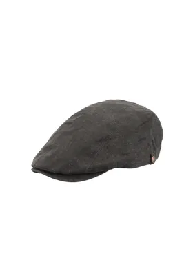 Produktbild von Balke leichte Flatcap im Washed-Baumwolle-Look 100% Baumwolle, schwarz, Gr. M