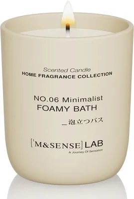 Obrázok produktu pre Aromatická sviečka v skle, Prírodný sójový vosk, 150 g, 30 hodín horenia, pre aromaterapiu