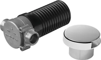 Produktbild von Duravit UP-Rohrunterbrecher 3/4", chrom