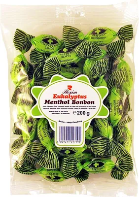 Produktbild von Rexim Eukalyptus Menthol Bonbons 32 Stk. 200g