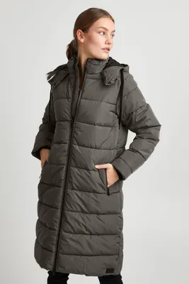 Produktbild von OXMO OXSoliana Damen Steppmantel Wintermantel Winterjacke gefüttert