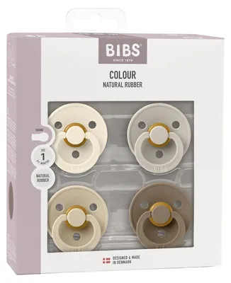 Produktbild von Bibs Schnuller Colour 4er Pack - Ivory / Sand