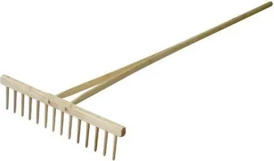 Immagine prodotto di Rastrello di legno, con pettine di legno