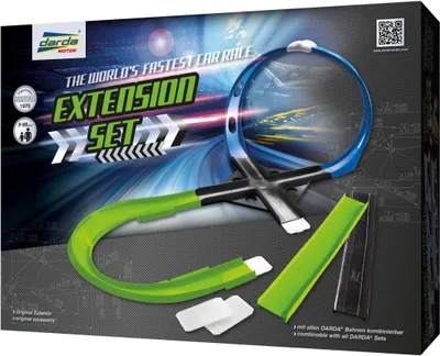 Produktbild von Darda Extension Set, Spielfahrzeugspur, 5 Jahr(e), Schwarz, Blau, Grün