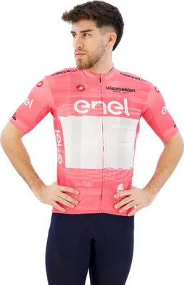 Zdjęcie produktu dla Koszulka rowerowa z krótkim rękawem CASTELLI – GIRO D'ITALIA 2023 – różowa, rozmiar L