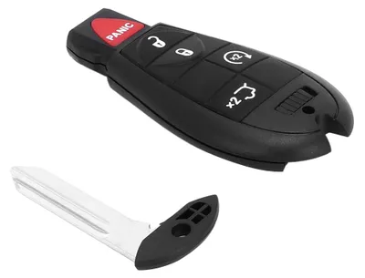 Immagine prodotto di Chiave per auto a 4 pulsanti con telecomando, 433 MHz, M3N5WY783X, compatibile con Jeep 2008–2012