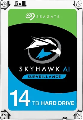 Produktbild von Seagate Surveillance HDD Skyhawk AI 3.5 Zoll 14000 GB Serial ATA III