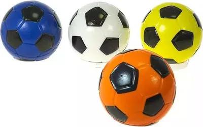 Zdjęcie produktu dla Piłka nożna piankowa 15cm MIX