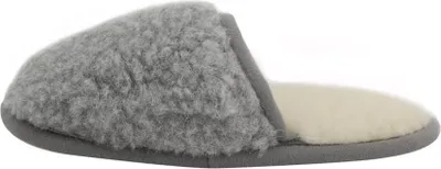 Produktbild von Hausschuhe Pantoffeln aus Wolle - LUNA - Farbe: Grau | Schuhgröße: EUR 35/36