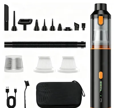 Handstaubsauger Akku 7800 mAh, 140 W, 30.000 Pa, kabellos