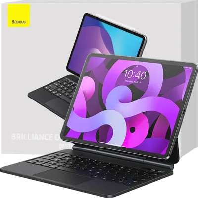 Image de Baseus Brilliance Keyboard Case pour Ipad Pro 11'' 2018 / Air 4 / Air 5 / Ipad 10 (2022) - Gris