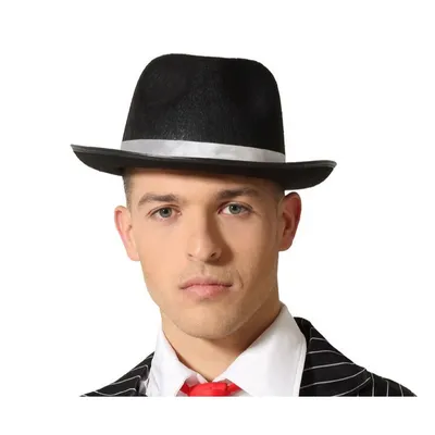 Produktbild von Hut Gangster Schwarz