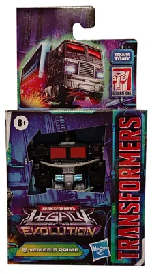 Produktbild von Transformers Nemesis Prime, 8 Jahr(e), Kunststoff, Schwarz, Blau, Rot, Silber, 30 g