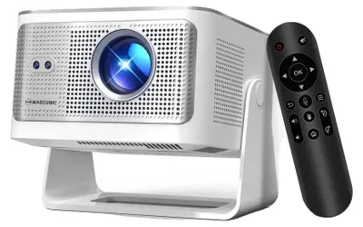 Obrázok produktu pre Projektor, natívne rozlíšenie 1080p, automatické zaostrovanie, diaľkové ovládanie HY350MAX-Voice, zástrčka pre EÚ