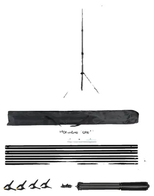 Productafbeelding van Achtergrondstandaard, verstelbare hoogte, draagbaar ontwerp, nieuw, 200x200 cm