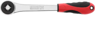 Produktbild von GEDORE red R60600006 2K-Zahnradknarre 1/2" 270mm Rückschwenkwinkel 12°, 3300412