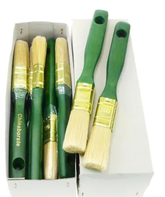 Obrázok produktu pre Plochý štetec na lakovanie, 20 mm, 4 kusy, určený na precízne nanášanie