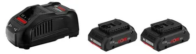 Produktbild von Bosch Starter-Set 2 x ProCORE18V 4.0Ah + GAL 1880 CV Professional, Akku, Lithium-Ion (Li-Ion), 4 Ah, 18 V, Bosch, Bosch