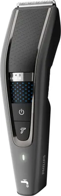 A studio shot of a Philips hair clipper on a white background.