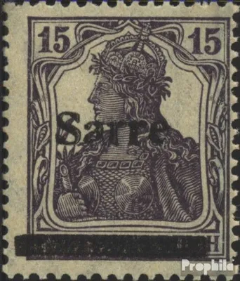 Produktbild von Briefmarken Saarland 1920 Mi 7a III gestempelt Germania