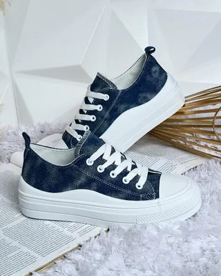Obrázok produktu pre Royalfashion Dámske tenisky a'la denim Tricket, veľkosť 38