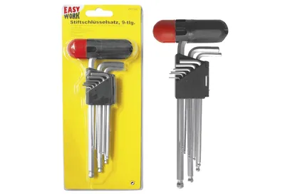 Obrázek produktu pro EASY WORK EW 9dílná sada klíčů na čepy 261334