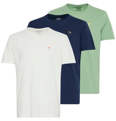 Produktbild von Blend BHTee Herren 3-Pack T-Shirts Shirts Kurzarm mit Print Rundhals Regular fit