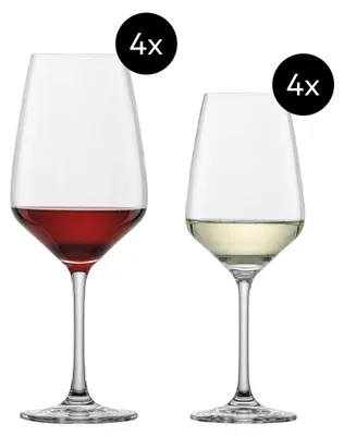 Obrázek produktu pro SCHOTT ZWIESEL 124094, Sada sklenic na víno, Sklo, Průhledná, Čisté, Jednobarevný, 2 kusů