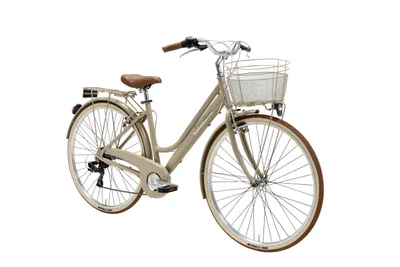 Image de Vélo de ville Adriatica 28 pouces RETRO Lady marron