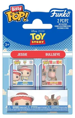 Produktbild von Toy Story POP! Vinyl Figuren 2er-Pack Jessie & Bullseye 2 cm