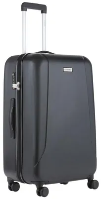 Zdjęcie produktu dla Walizka podróżna CarryOn Skyhopper, 78 cm, duża - walizka z systemem TSA, z teleskopową rączką, pojemność 85 litrów - czarna