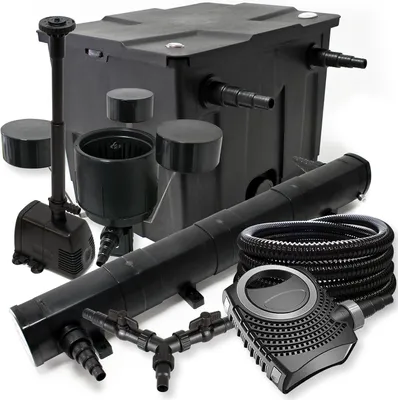 Obrázek produktu pro Filtrace pro jezírka, objem 12.000 litrů, UVC 72W, NEO8000, čerpadlo 70 W, hadice 25 m, skimmer CSP250