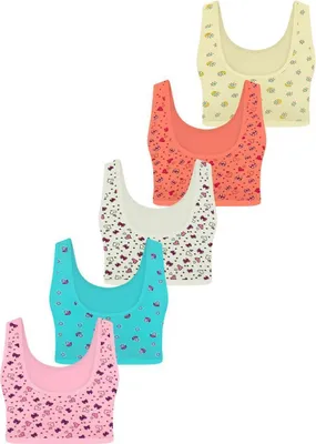 Produktbild von 5er Set Mädchen Bustier BH - Mix - Bunt
