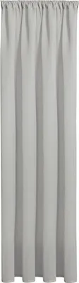 Produktbild von Gerster Schal mit Tunneldurchzug und Kräuselband Uni B = 140 x H =245 cmHalbtransparent Batist Uni hellgrau