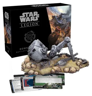 Produktbild von Asmodee Star Wars Legion At-st Derribado Brettspiel Mehrfarbig  Kinder Mehrfarbig One Size